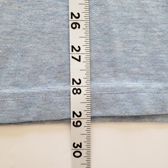 Travis Mathew Polo Golf Shirt Short Sleeve Mens Large Blue Pima Cotton Collared - Picture 13 of 15